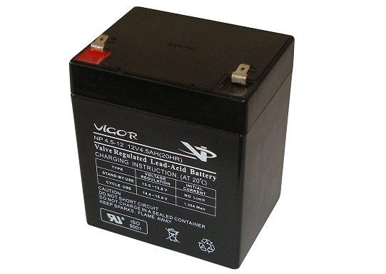 12 V 4.5 AH Vigor Akü